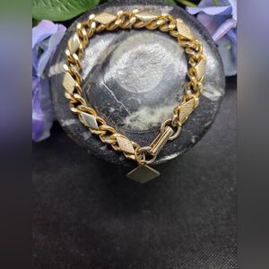 Gold Chain Bracelet Vintage